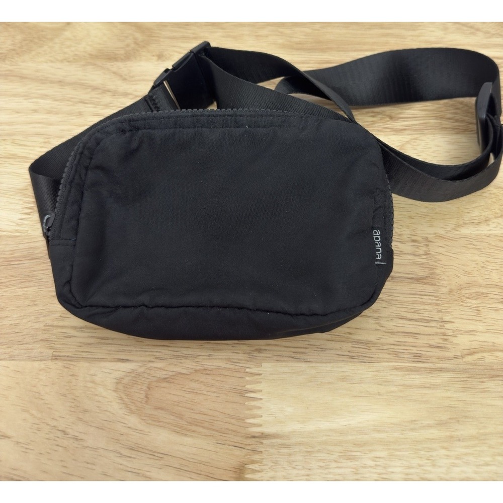 Apana Belt Bag Crossbody Bag Black Everyday‎ Carry Essentials Bag #12